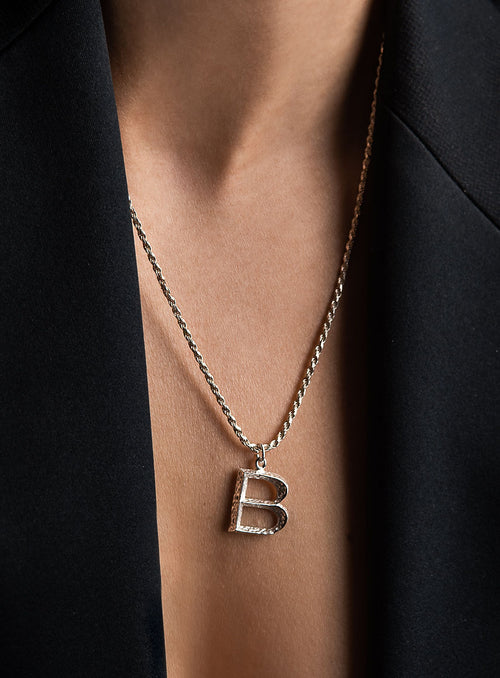 Signature Letter silver