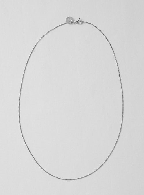 silver necklace