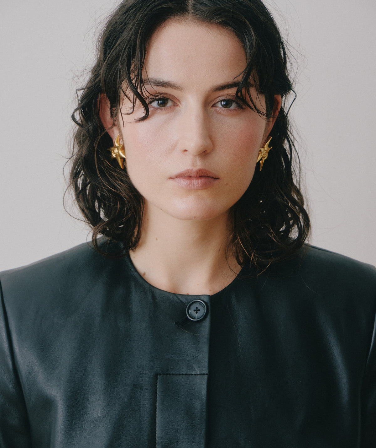 Solar Earrings Gold