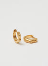 gold earrings