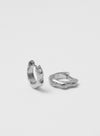 silver earrings