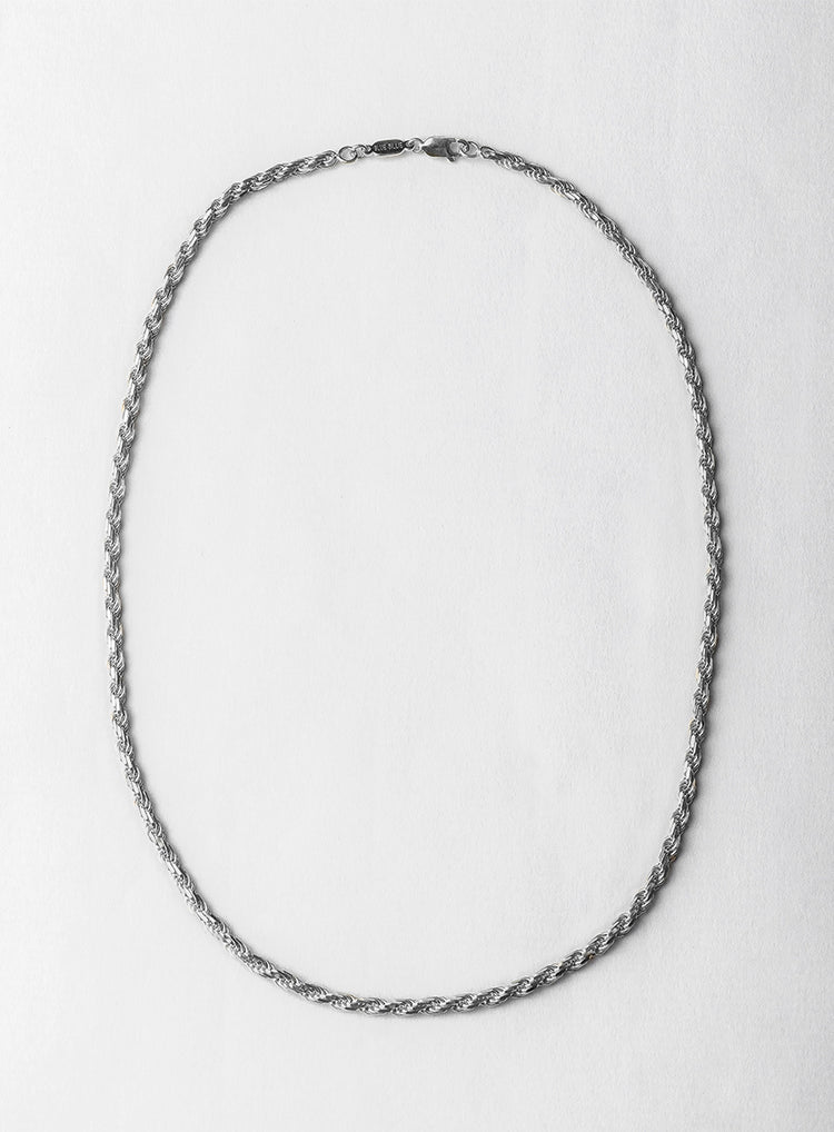 silver necklace
